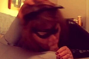 Catgranny Sucks Batman In Cosplay