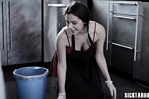 big boobs european milf housemaid banged by house owner