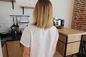 Mornings with Andre Love: wet pussy licking versus intense doggystyle?