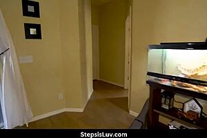 Evelin stone feels intense pleasure during amateur blowjob session