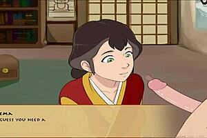 Four Elements Trainer: Avatars Perform Intense Blowjobs