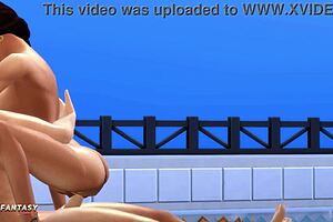 Jade rosa in passionpool sims 4 cumshot