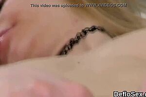 Exciting Chick Rubs Wet Kitty Until She Is Having Orgasm