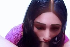 Intense Deepthroat Blowjob With Gagging On Big Cock