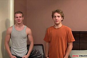 Johnny's FIRST TIME GETTING FUCKED by Carson Hawk.