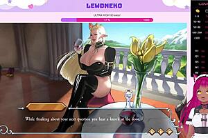 Lewdneko Vtuber Dives into Kinky Hentai Game Action!