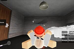 Banged Roblox Whore On The Floor