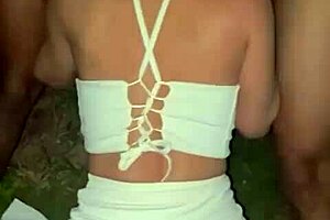 meu primeiro dogging - marido me levou a um terreno abandonado para encontrar negros dotados