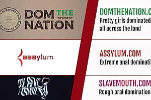 Bound Submissive Rides Cock in Anal Domination Scene