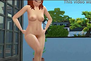 Married Couple Secretly Engages In Anal Licking And Fucking In Backyard Garden