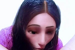 Intense Deepthroat Blowjob With Gagging On Big Cock