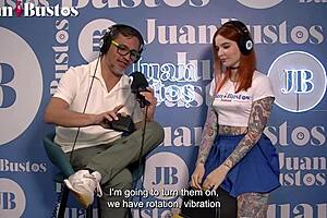 Massage leads to squirting pussy during horny masturbation