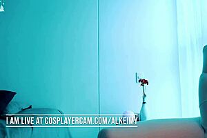 Holy Body on This Cosplay Webcam Slut Fucking Hard