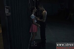 on honeymoon, rough guys make passes at the lady wearing glasses, leading to bondage and domination