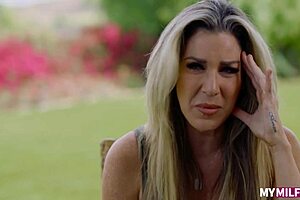 Blonde Milf Stepmother Kayla Paige Bends Over Doggystyle Cowgirl Riding Hardcore Cumshot Scene One