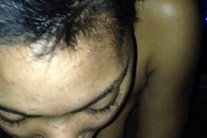 this is part 1 of sloppy head, where she gives a messy blowjob