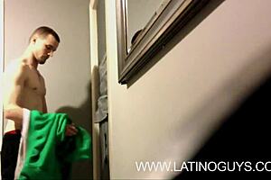 Hidden Voyeur Spies on Gay Gloryhole Monster Cock Action