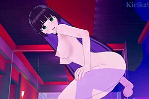 Pa-san bangs Seika Ijichi in intense Bocchi hentai scene