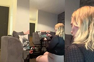 Teen Explores Her Toys