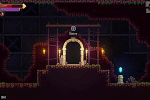 i-i'm scarlet maiden, getting futanari blowjob at gloryhole in caves... oops