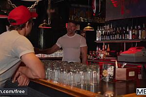 Bar Closes, Dirk Caber and Kurtis Wolfe Start Fucking Hard