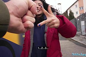 public agent teen 18+ gets fucked after losing rock paper scissors