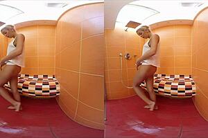 Karol Lilien is so hot for your cock, bending over in the shower and room for doggystyle reality fuck.