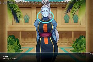 dragon ball divine adventure part 43, goddess tit job with monster tits