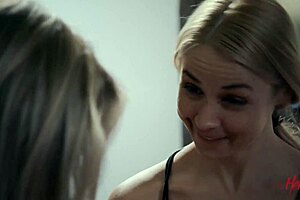 Allherluv com - spare the rod - teaser with taboo spanking teasing scissoring orgasm natural tits petite 18+ reality lesbian