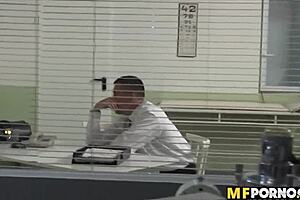 Hospital orgy with Adelle, Chintia, Flower, Jasmine, Black, Tilly, and Hardy in hardcore group banging.