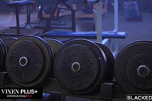 रिले रीड को दो काले बुल्स ने वाइल्ड इंटररेसल एक्शन में डबल पेनेट्रेट किया! 😲