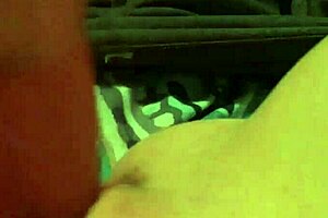 My girlfriend's masterbating with toys, it's so hot