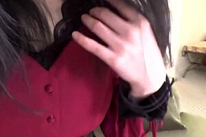 Horny Asian girl is ready for action in JAV.