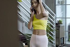 Step bro helpin’ with sexy massage, oops!