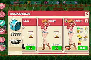 Why does this MILF in Nutaku Booty Farm hentai game get creampied by young girls?