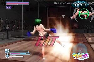 suggestive gamble fight with big tits teen