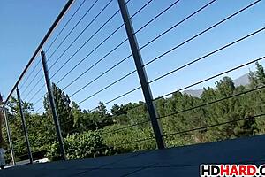 Big White Booty Babe Jada Stevens Teases With Blowjob