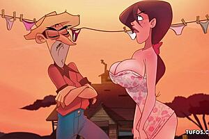 Excited By Young Girl's Panties On The Clothesline!