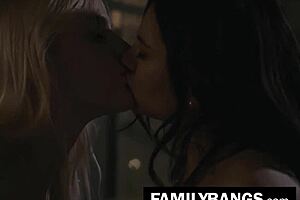 Familybangs Com - Step Sister Shyla Jennings and Kenna James in Passionate Orgasmic Night Fucking and Licking