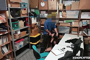 i handle isabella nice's big cock at the police office