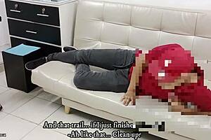 Boss's stepson seduces with his monster cock and fucks amazingly