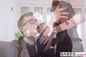 babes take charge in OFFICE OBSESSION with belle claire