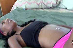 ebony fetish model wants creampie with doggystyle fucking and ass worshiping