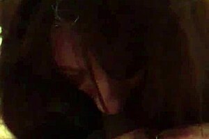 mature white sucks small black cock intensely