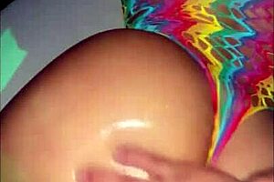 paid colombian babe for intense creampie with her big tits and ass