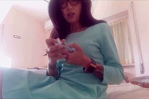 Smoking Babe in Skirt Shows Erotic Ass