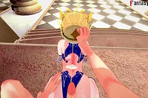 Artoria Pendragon Fucking Hard 4 Fate Zero Stay Night Type-Moon Full Fantasyking3