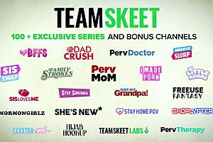 Lily loves submissive bdsm playtime with spanking and titty fucking!