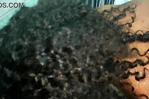 That mature ebony woman I fucked bent over with pleasure