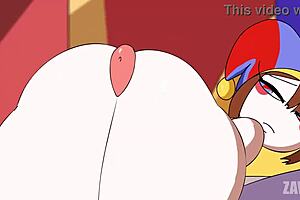 Pornmi Zaviel riding big cock in wild group action, damn! 🔥